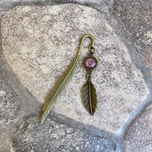 Népi madaras, pálcás, könyvjelző