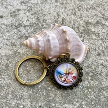 Balerina kulcstartó