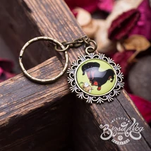 Tacskós kulcstartó