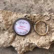 Legjobb Keresztanyu kulcstartó