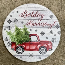 Karácsonyi fatábla