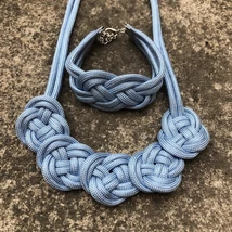 Babakék, csomózott szett