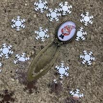 Karácsonyi könyvjelző