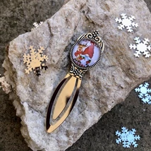 Karácsonyi könyvjelző