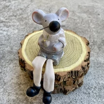 Karácsonyi kerámia figura