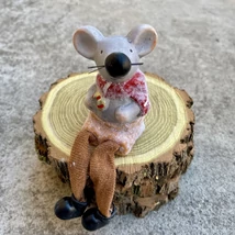 Karácsonyi kerámia figura