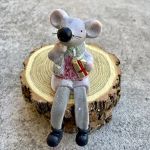 Karácsonyi kerámia figura