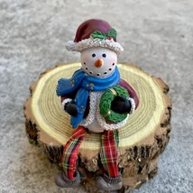 Karácsonyi kerámia figura