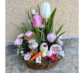 Tavaszi asztali díszek