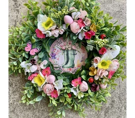 Tavaszi ajtódíszek