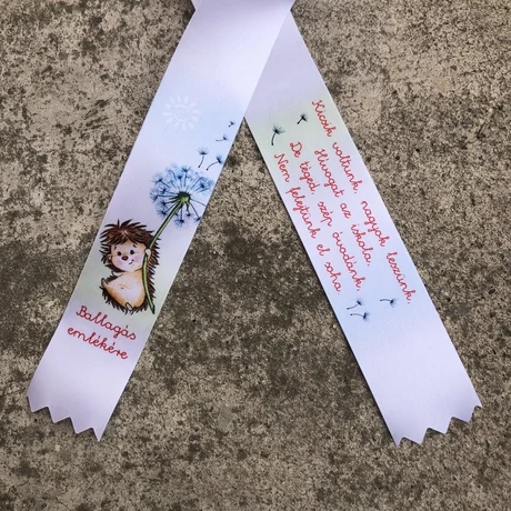 Ballagási szalag csokorhoz