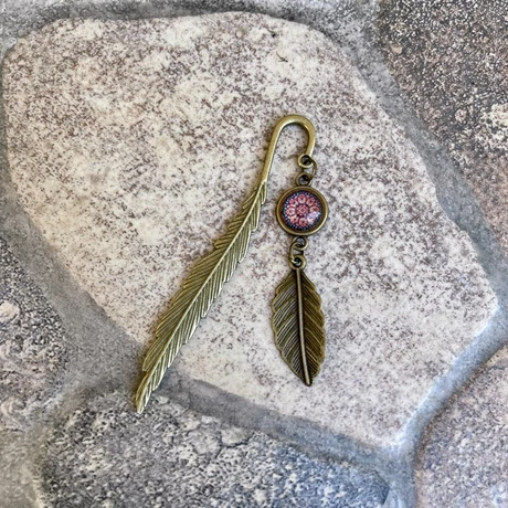 Népi madaras, pálcás, könyvjelző