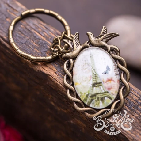 Eiffel-torony kulcstartó