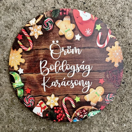 Karácsonyi fatábla