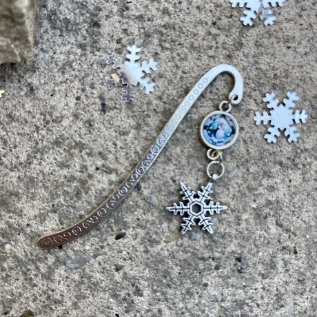 Karácsonyi könyvjelző