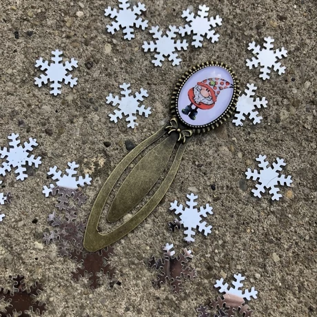 Karácsonyi könyvjelző