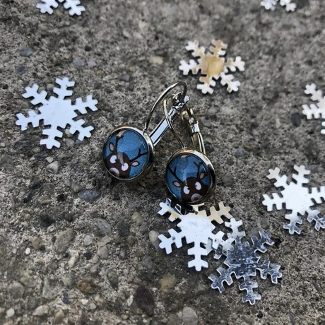 Karácsonyi fülbevaló