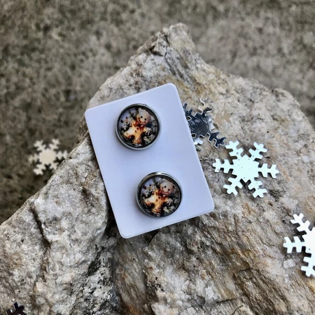 Karácsonyi fülbevaló