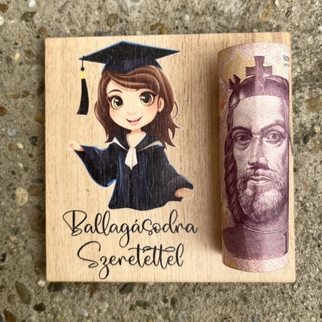 Ballagási pénzátadó tábla