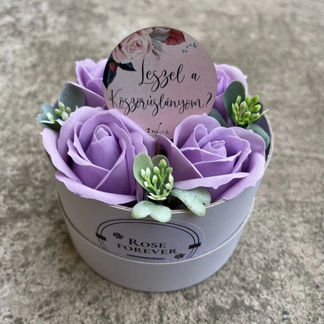 Koszorúslány felkérő ajándék