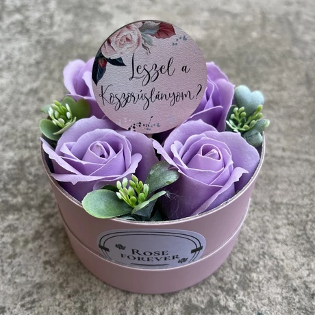 Koszorúslány felkérő ajándék