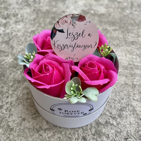 Koszorúslány felkérő ajándék